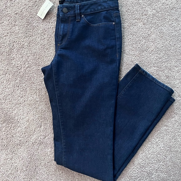 Brand New Dark Wash Ann Taylor Jeans - Picture 1 of 5